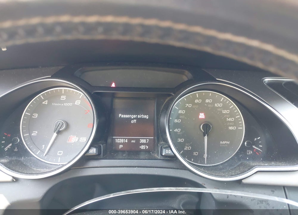 2014 AUDI S5 3.0T PREMIUM PLUS VIN: WAUCGAFH5EN001874