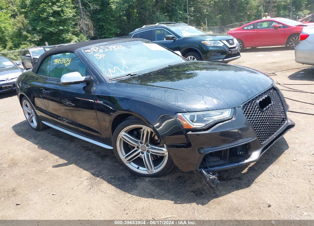 2014 AUDI S5 3.0T PREMIUM PLUS VIN: WAUCGAFH5EN001874