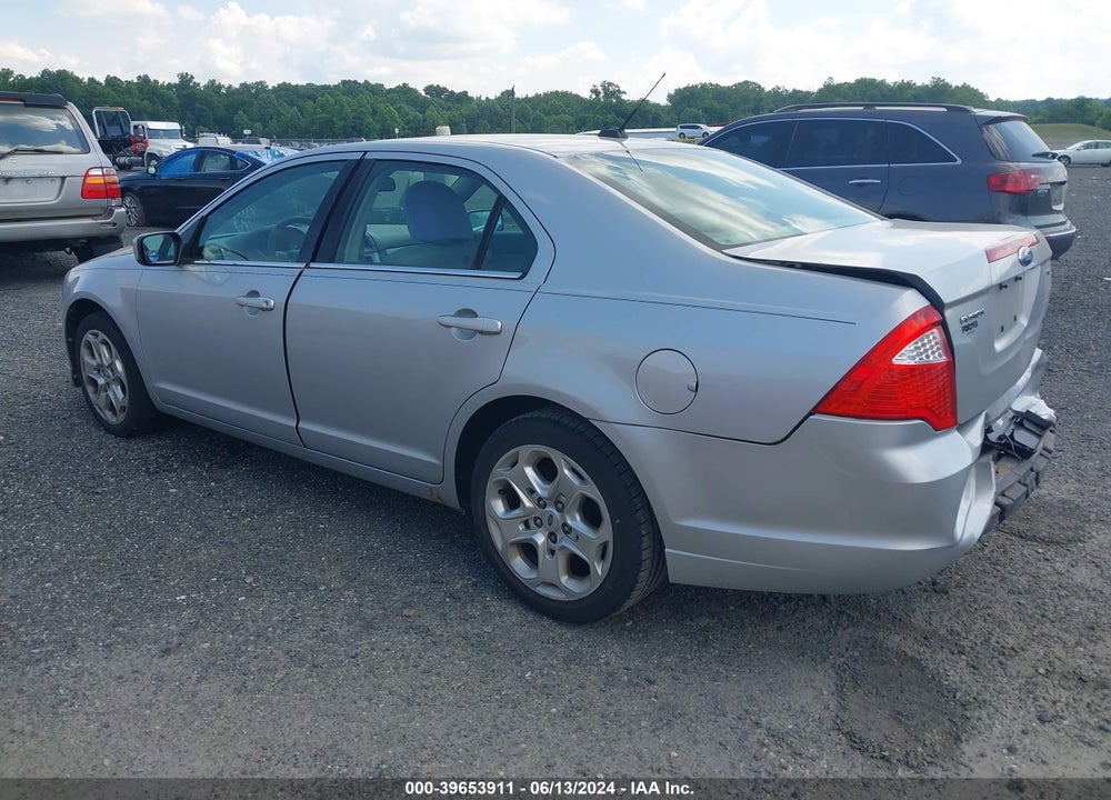 2010 FORD FUSION SE VIN: 3FAHP0HA3AR168332