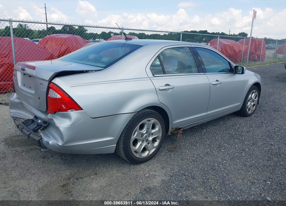 2010 FORD FUSION SE VIN: 3FAHP0HA3AR168332
