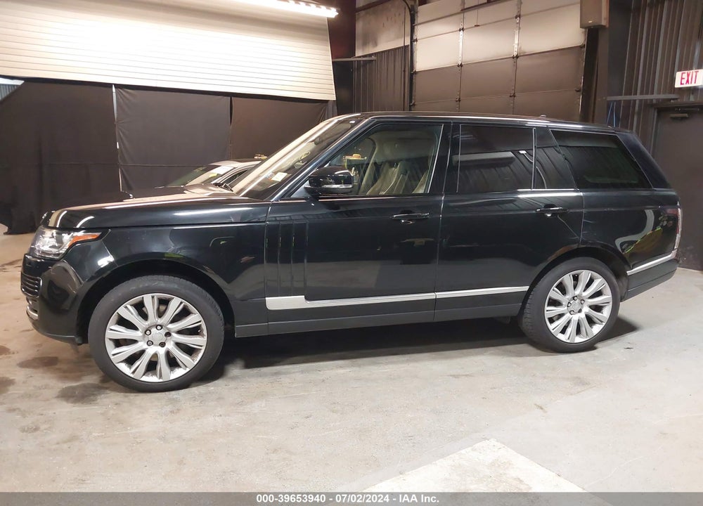 2016 LAND ROVER RANGE ROVER 5.0L V8 SUPERCHARGED VIN: SALGS2EFXGA259416