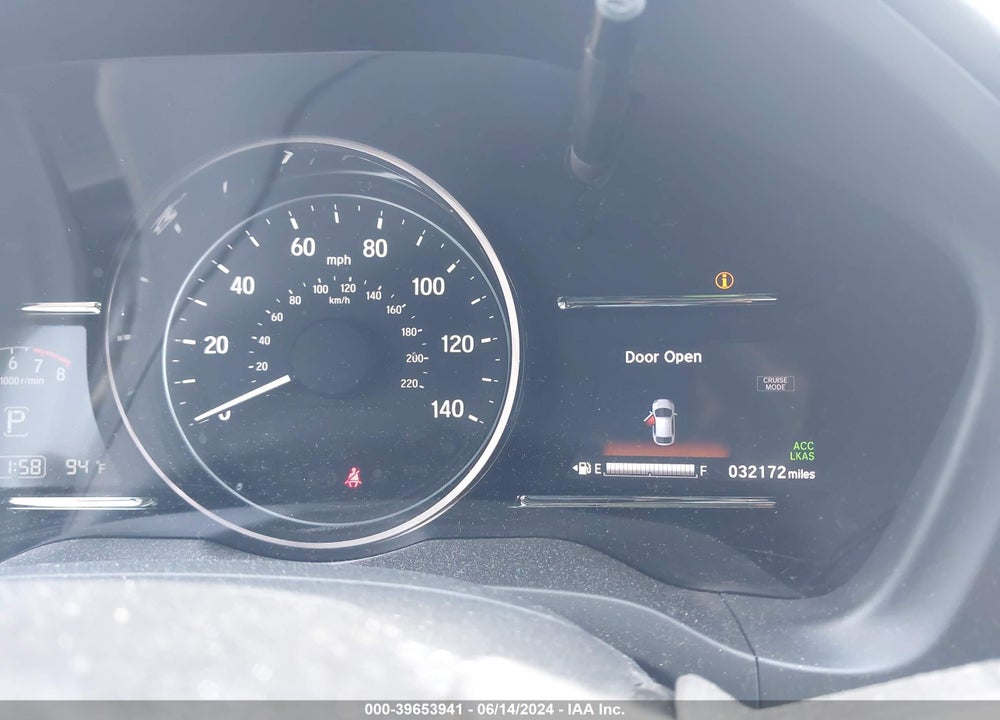 2022 HONDA HR-V AWD EX VIN: 3CZRU6H50NM741732