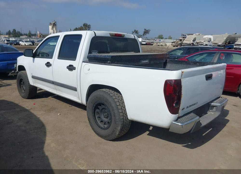 2008 CHEVROLET COLORADO LT VIN: 1GCCS13E488129568