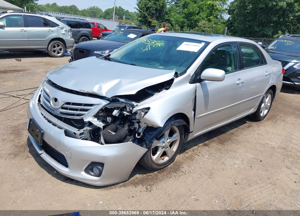 2013 TOYOTA COROLLA LE VIN: 5YFBU4EEXDP106217
