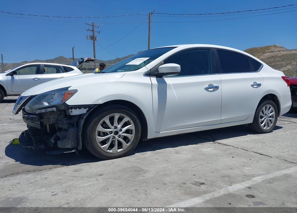 2018 NISSAN SENTRA SV VIN: 3N1AB7AP8JL650933
