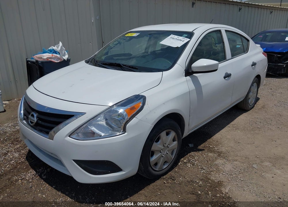 2019 NISSAN VERSA 1.6 S+ VIN: 3N1CN7AP9KL816636