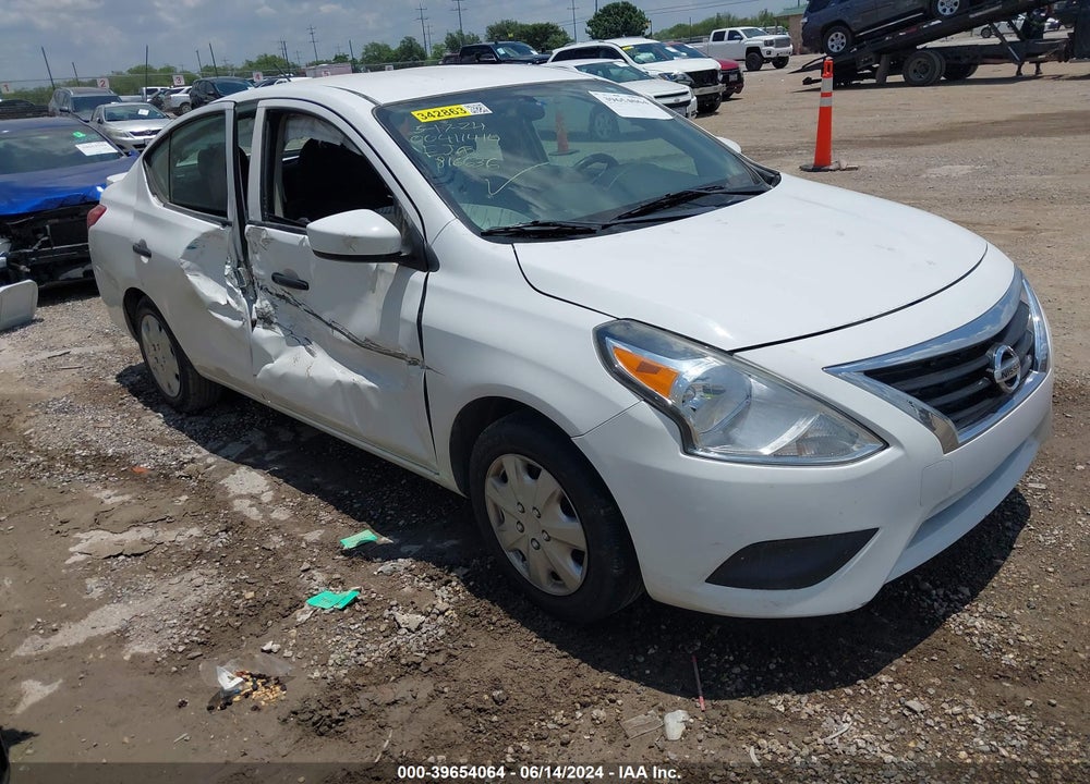 2019 NISSAN VERSA 1.6 S+ VIN: 3N1CN7AP9KL816636