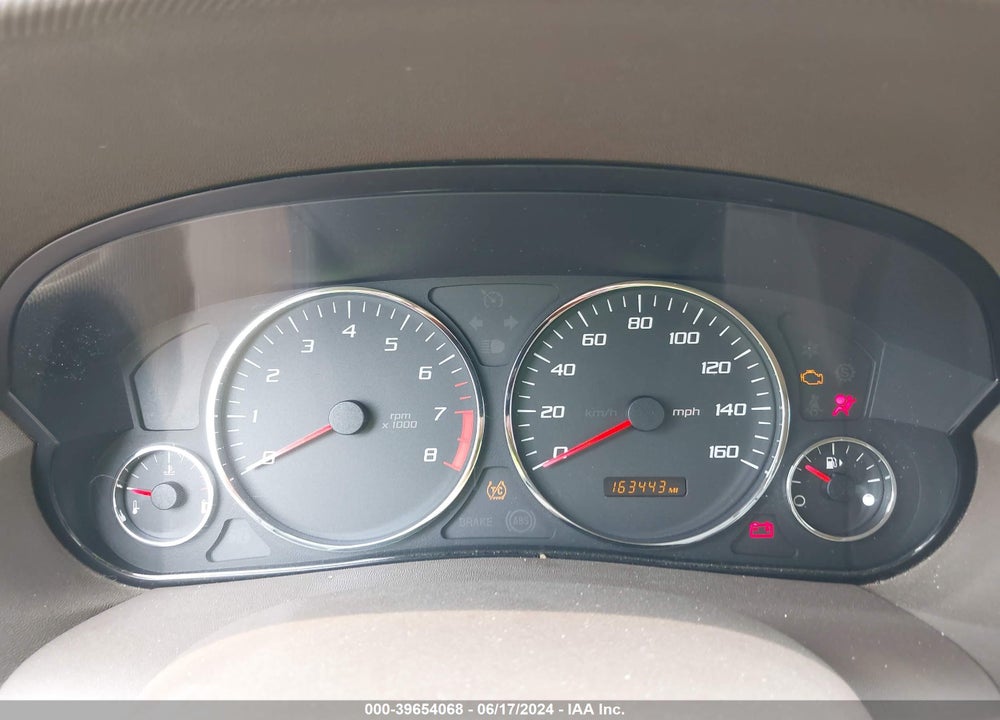 2006 CADILLAC SRX V6 VIN: 1GYEE637X60199404