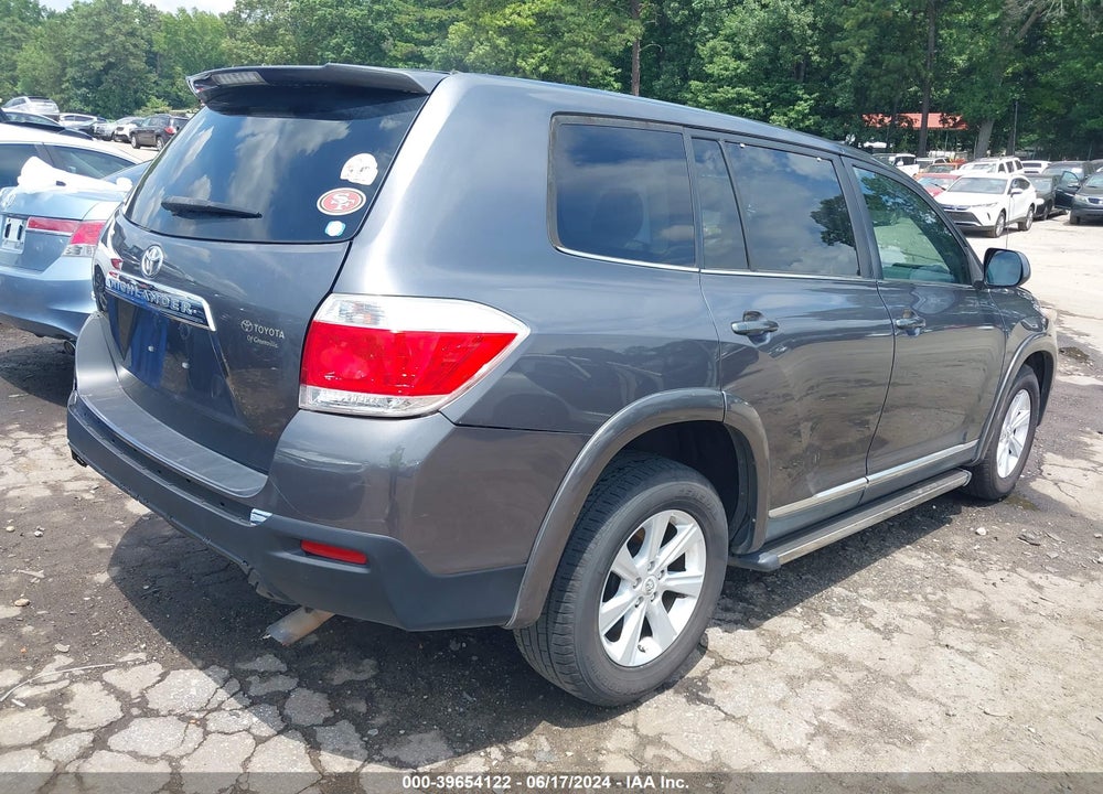 2011 TOYOTA HIGHLANDER VIN: 5TDZA3EH4BS014553