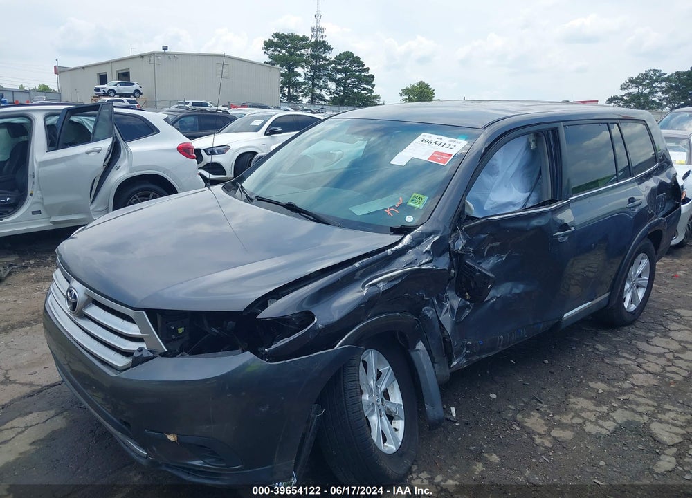 2011 TOYOTA HIGHLANDER VIN: 5TDZA3EH4BS014553