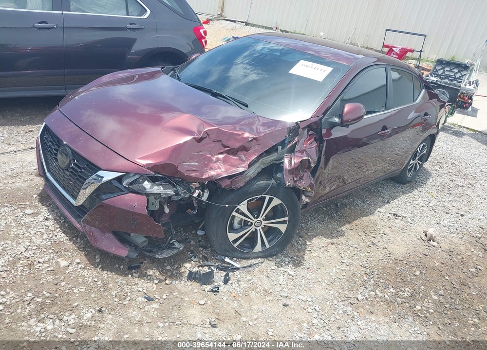 2020 NISSAN SENTRA SV XTRONIC CVT VIN: 3N1AB8CV4LY302344