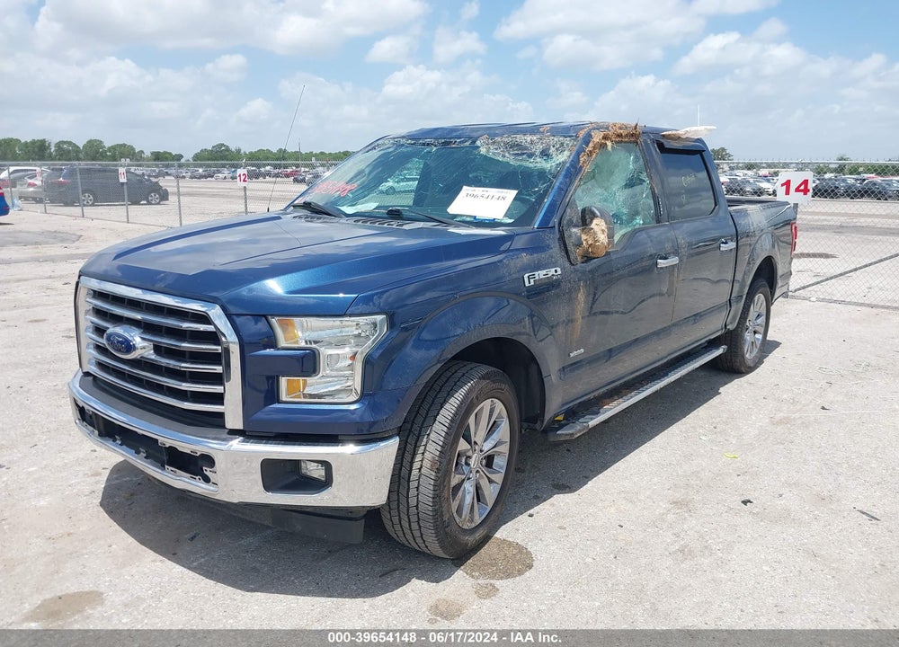 2017 FORD F-150 XLT VIN: 1FTEW1CG5HFB06441