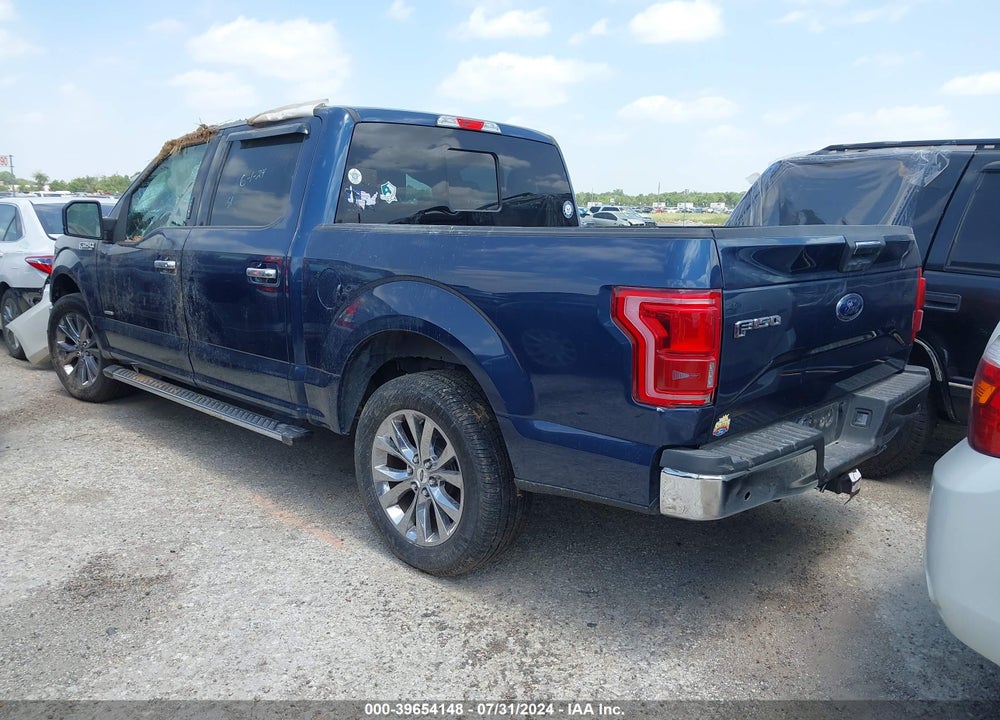 2017 FORD F-150 XLT VIN: 1FTEW1CG5HFB06441