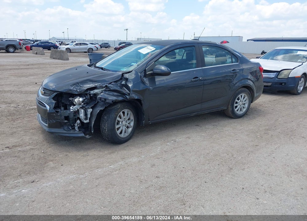 2017 CHEVROLET SONIC LT AUTO VIN: 1G1JD5SH1H4107273