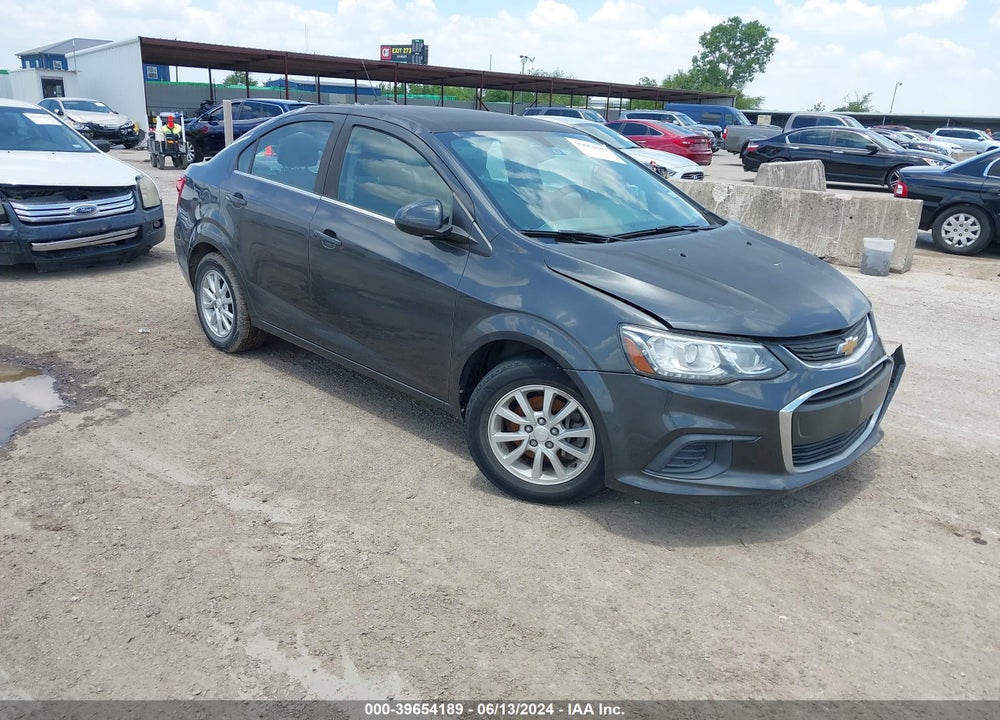 2017 CHEVROLET SONIC LT AUTO VIN: 1G1JD5SH1H4107273