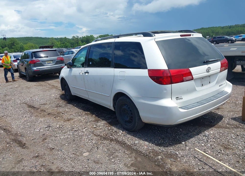 2004 TOYOTA SIENNA LE VIN: 5TDZA23C34S188490