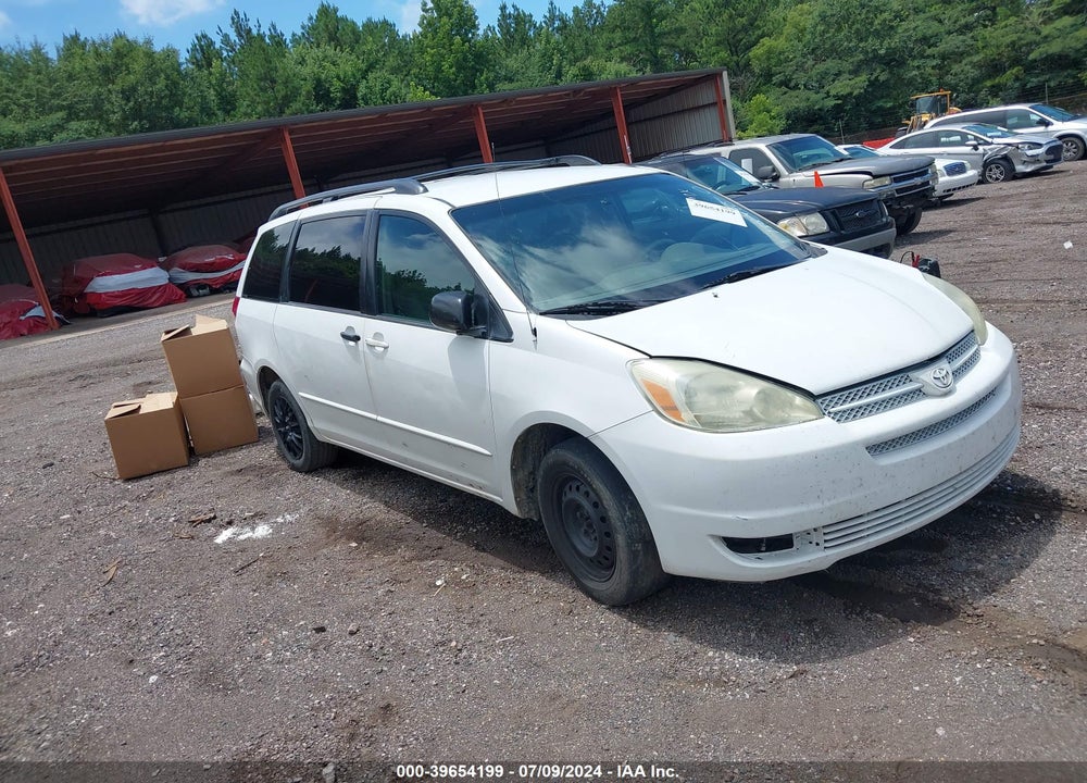 2004 TOYOTA SIENNA LE VIN: 5TDZA23C34S188490