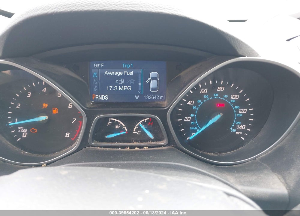 2015 FORD ESCAPE SE VIN: 1FMCU9G90FUB50682