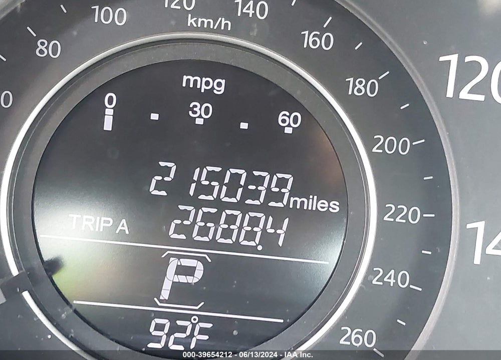 2014 HONDA ACCORD LX VIN: 1HGCR2F39EA283453