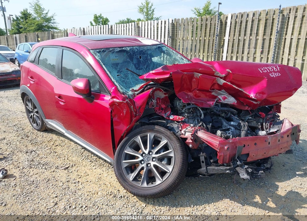2017 MAZDA CX-3 VIN: JM1DKFD71H0148904