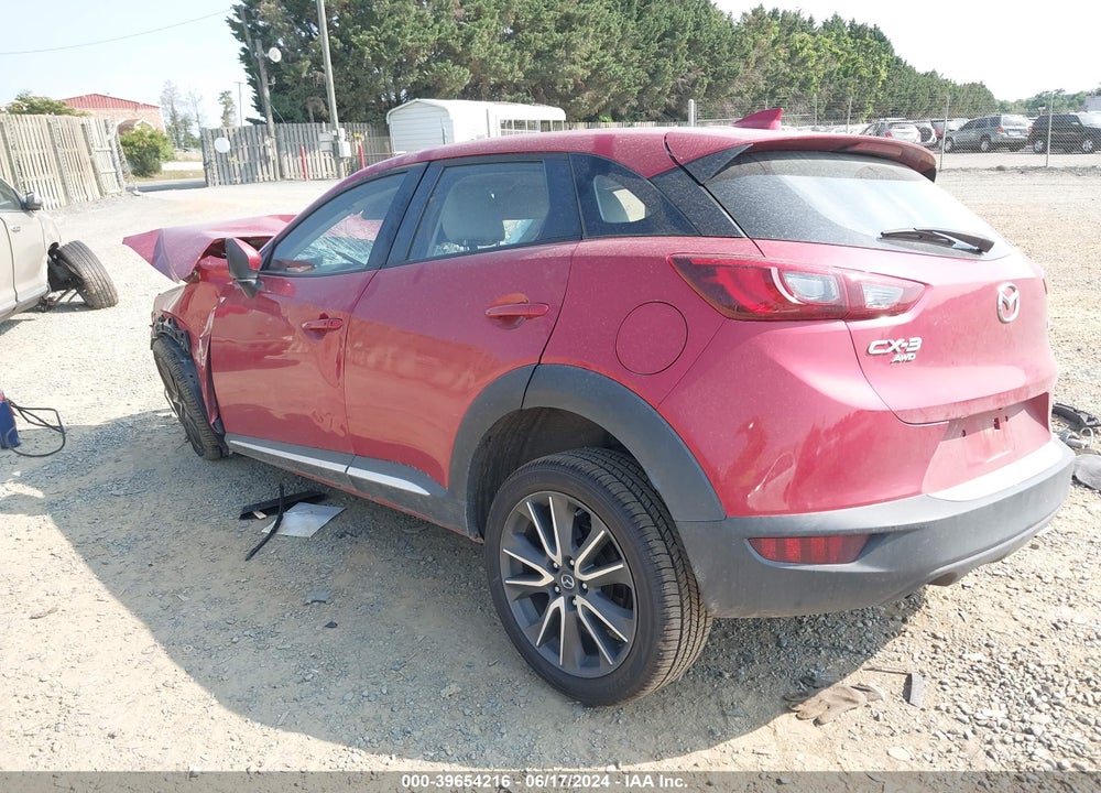 2017 MAZDA CX-3 VIN: JM1DKFD71H0148904
