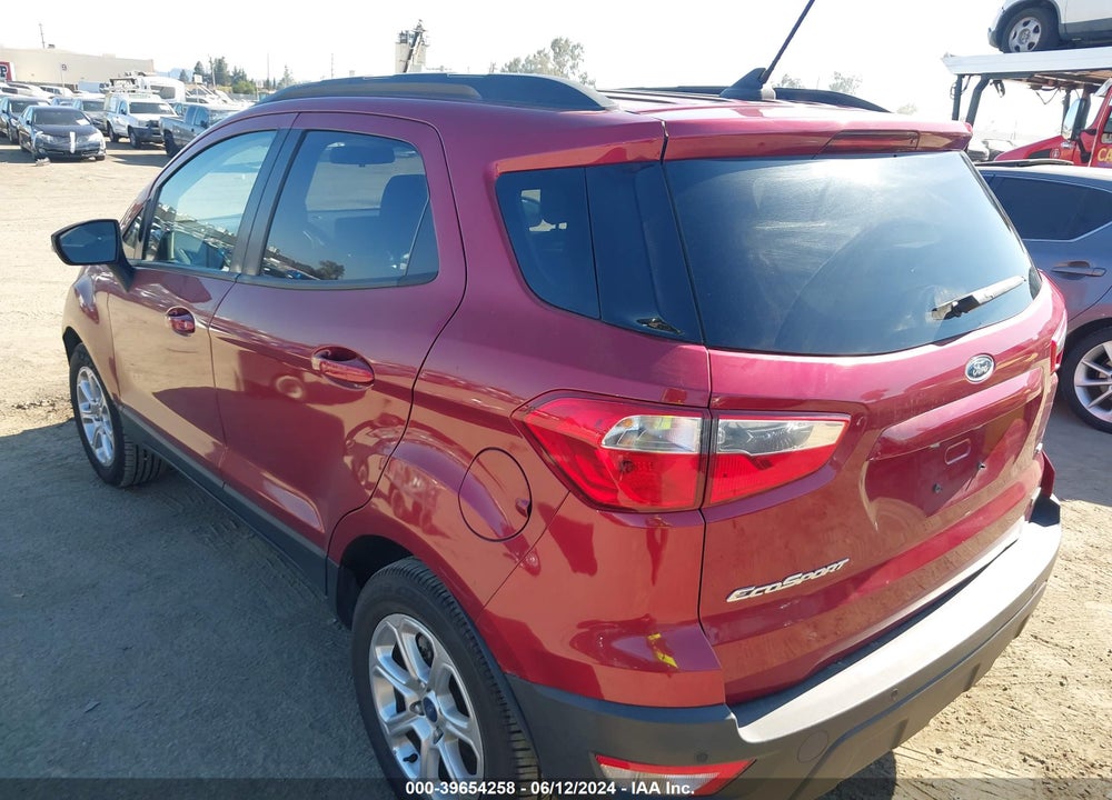 2019 FORD ECOSPORT SE VIN: MAJ3S2GE2KC270360