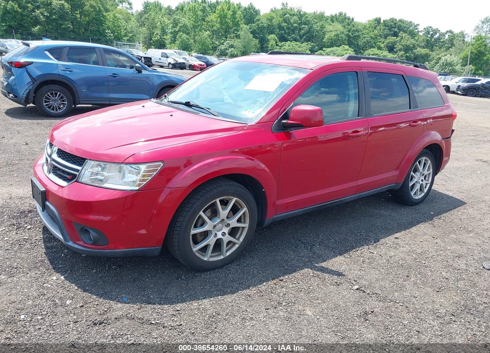 2013 DODGE JOURNEY SXT VIN: 3C4PDDBG4DT579426