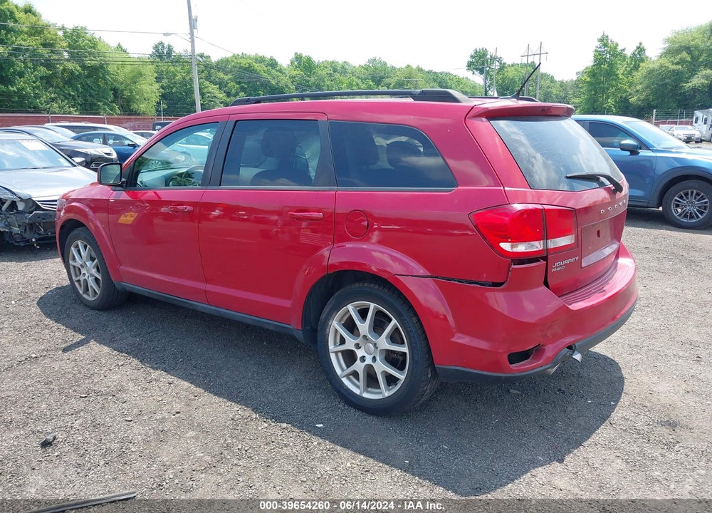 2013 DODGE JOURNEY SXT VIN: 3C4PDDBG4DT579426