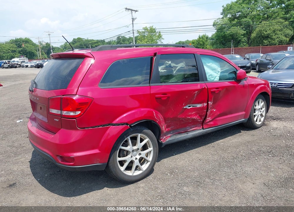 2013 DODGE JOURNEY SXT VIN: 3C4PDDBG4DT579426