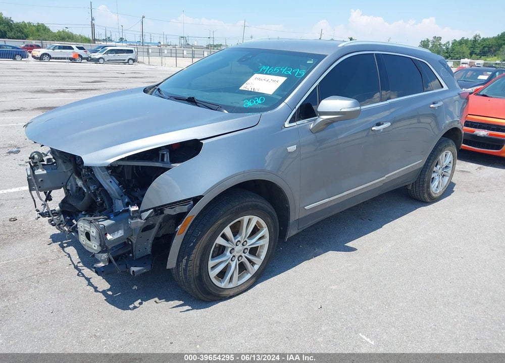 2020 CADILLAC XT5 FWD LUXURY VIN: 1GYKNAR42LZ186673
