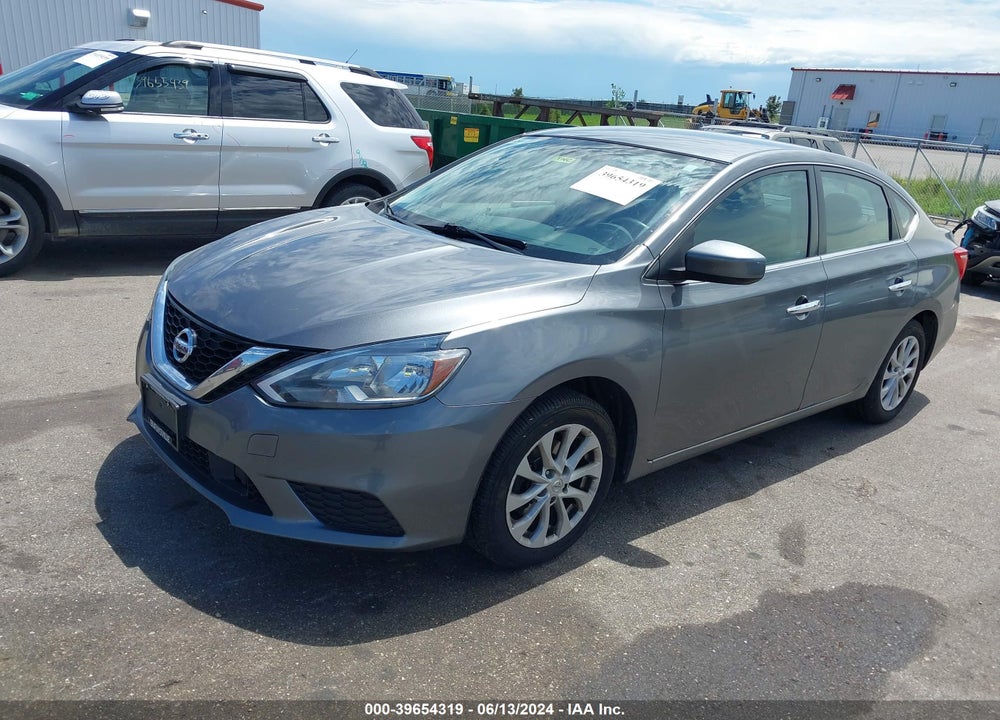 2018 NISSAN SENTRA SV VIN: 3N1AB7AP9JY283558