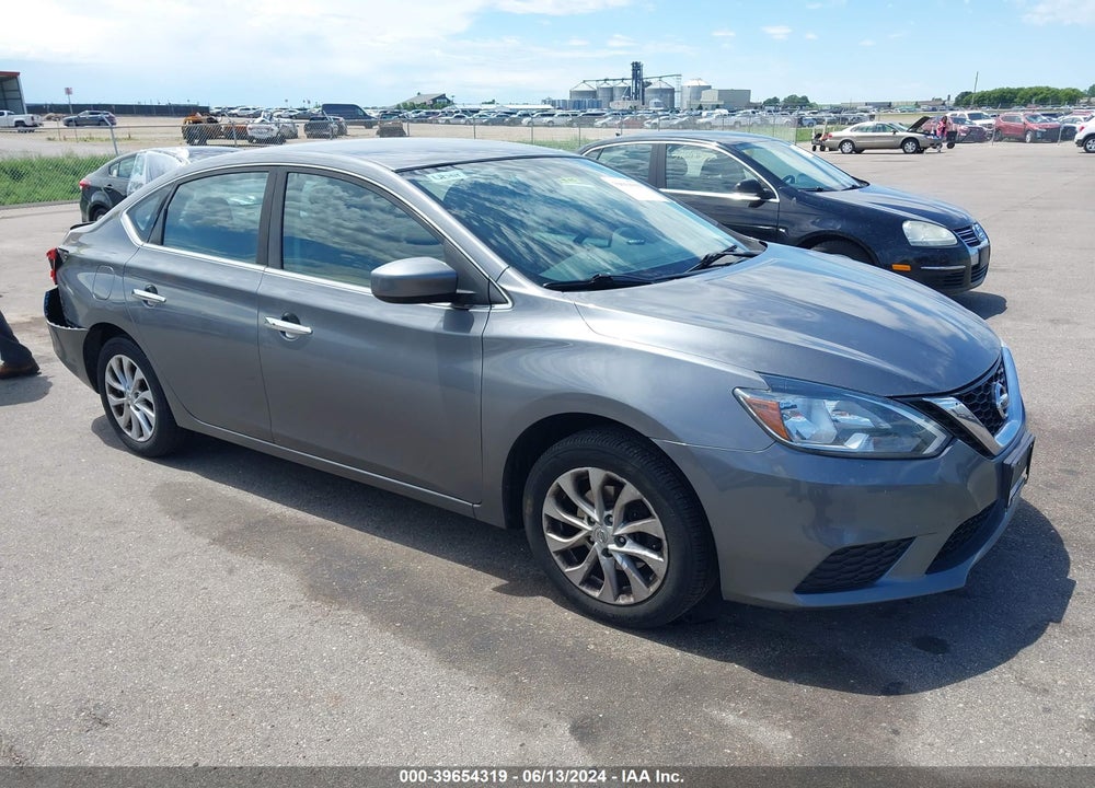 2018 NISSAN SENTRA SV VIN: 3N1AB7AP9JY283558