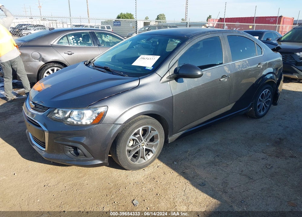 2017 CHEVROLET SONIC LT AUTO VIN: 1G1JD5SH5H4120821