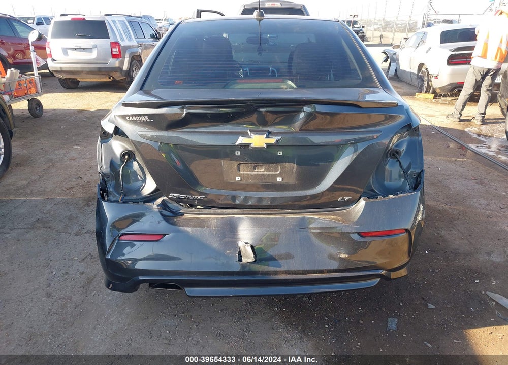 2017 CHEVROLET SONIC LT AUTO VIN: 1G1JD5SH5H4120821
