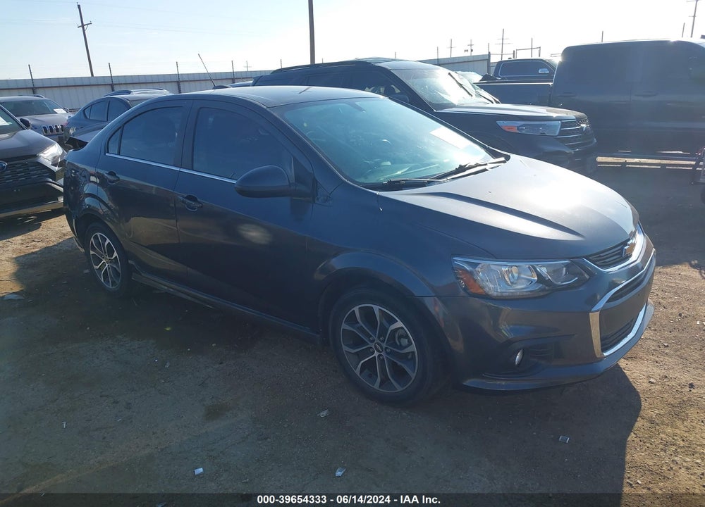 2017 CHEVROLET SONIC LT AUTO VIN: 1G1JD5SH5H4120821