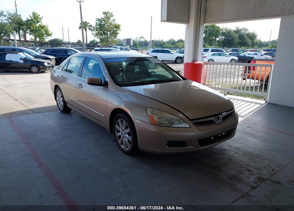 2006 HONDA ACCORD 3.0 EX VIN: 1HGCM66896A024495