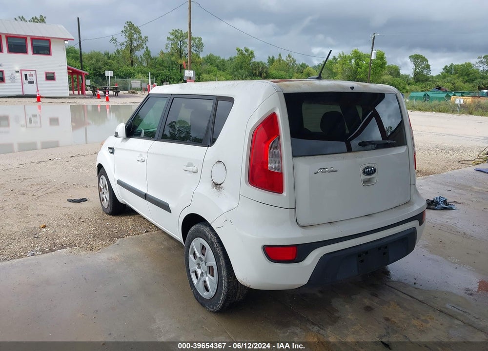 2012 KIA SOUL VIN: KNDJT2A5XC7406865