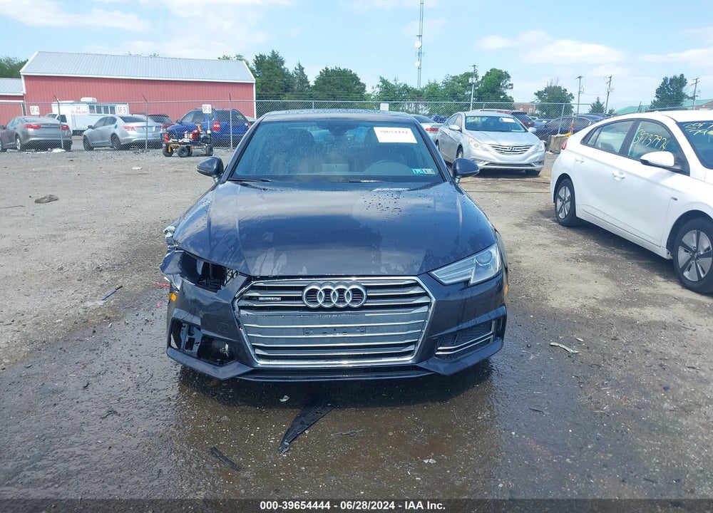 2018 AUDI A4 2.0T PREMIUM/2.0T TECH PREMIUM VIN: WAUDNAF40JA031812
