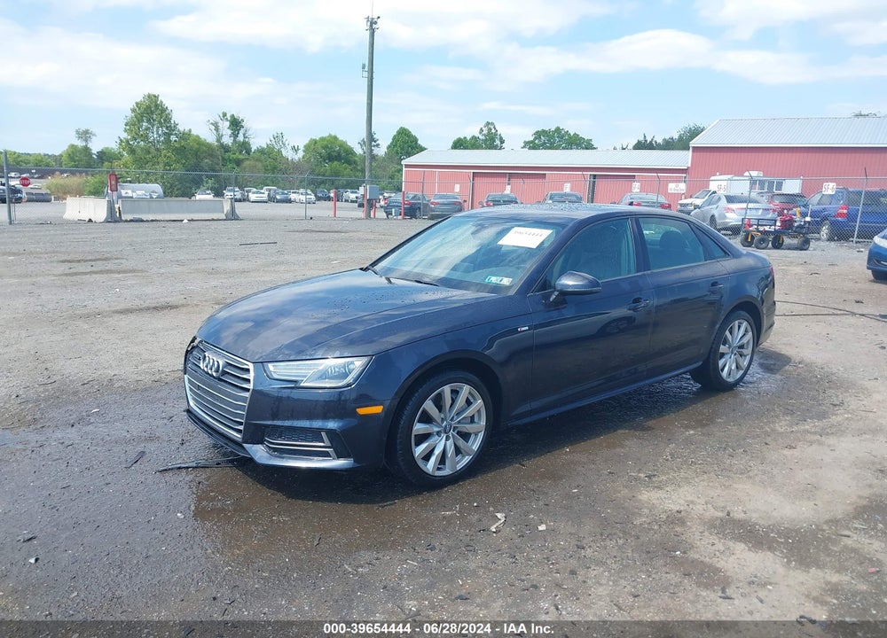 2018 AUDI A4 2.0T PREMIUM/2.0T TECH PREMIUM VIN: WAUDNAF40JA031812