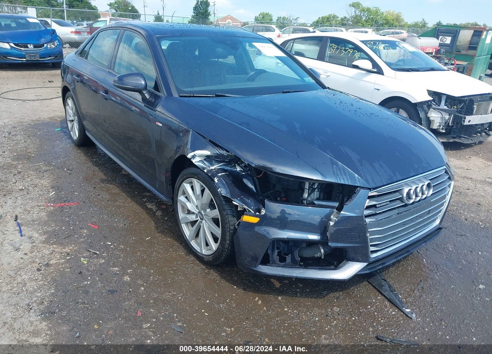 2018 AUDI A4 2.0T PREMIUM/2.0T TECH PREMIUM VIN: WAUDNAF40JA031812