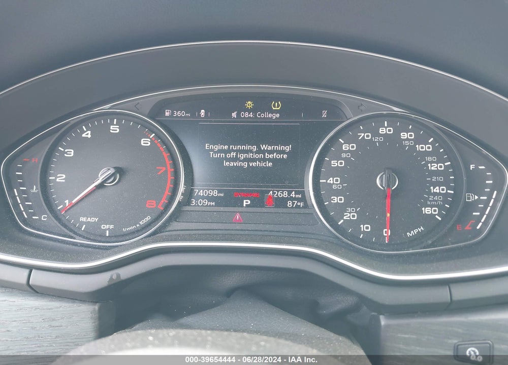 2018 AUDI A4 2.0T PREMIUM/2.0T TECH PREMIUM VIN: WAUDNAF40JA031812