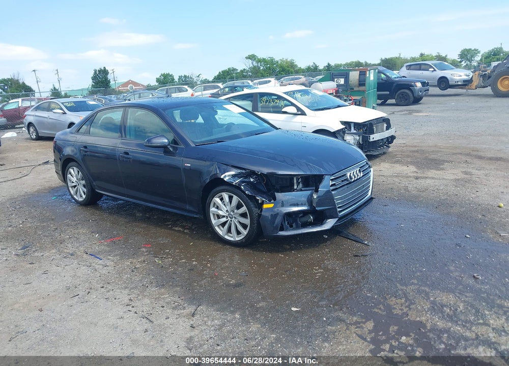 2018 AUDI A4 2.0T PREMIUM/2.0T TECH PREMIUM VIN: WAUDNAF40JA031812