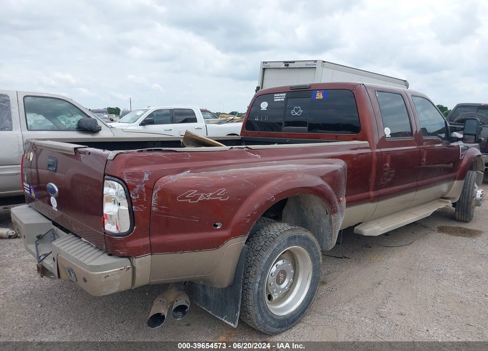 2008 FORD F-450 KING RANCH/LARIAT/XL/XLT VIN: 1FTXW43R78EA47295
