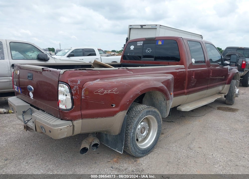 2008 FORD F-450 KING RANCH/LARIAT/XL/XLT VIN: 1FTXW43R78EA47295