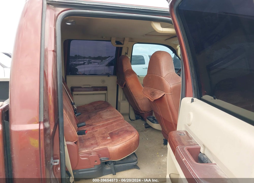 2008 FORD F-450 KING RANCH/LARIAT/XL/XLT VIN: 1FTXW43R78EA47295