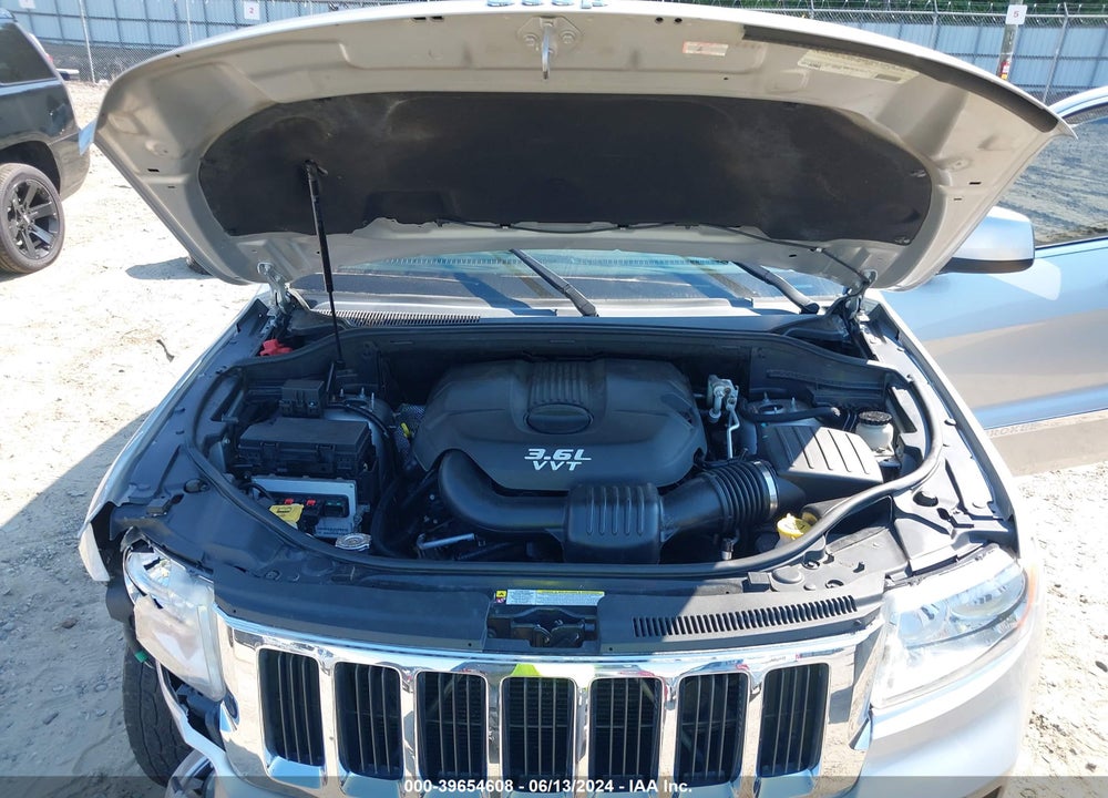 2012 JEEP GRAND CHEROKEE LAREDO VIN: 1C4RJEAG2CC217422