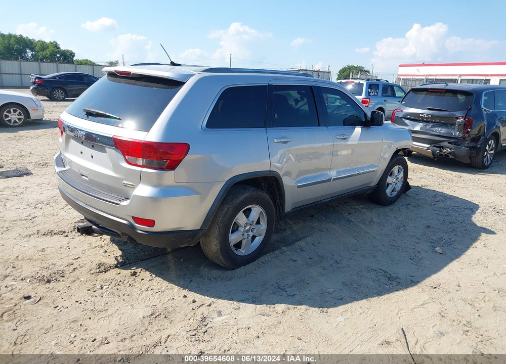 2012 JEEP GRAND CHEROKEE LAREDO VIN: 1C4RJEAG2CC217422