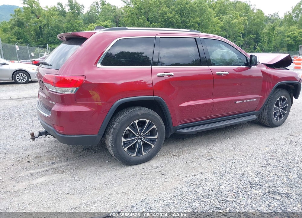 2015 JEEP GRAND CHEROKEE LIMITED VIN: 1C4RJFBG9FC922159