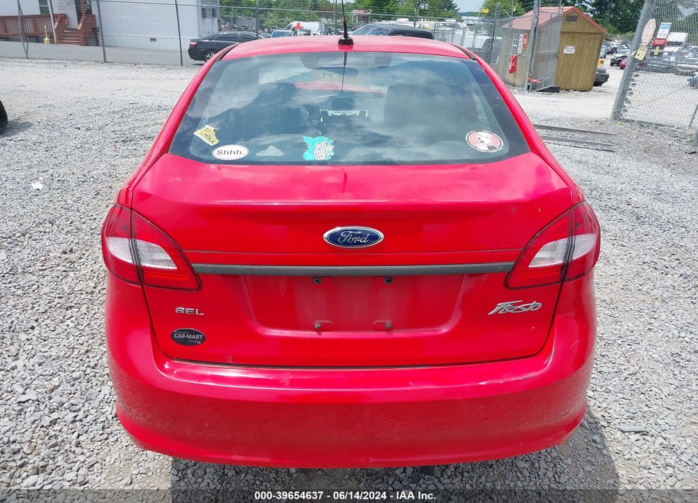 2012 FORD FIESTA SEL VIN: 3FADP4CJXCM171340