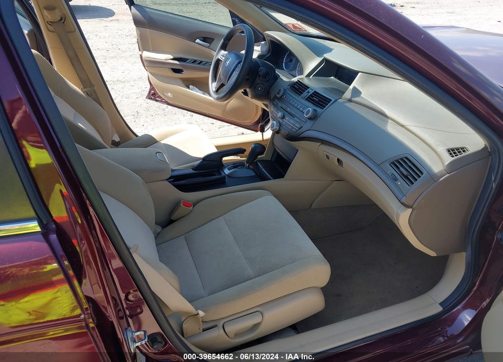 2010 HONDA ACCORD 2.4 LX VIN: 1HGCP2F33AA014476